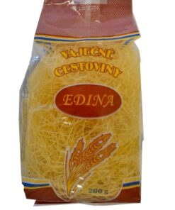 Cestoviny EDINA niťovky 200g 4 vaječné