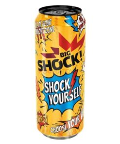 Energetický nápoj BigShock 0,5L Yourself CAN