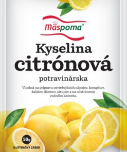 Kyselina citrónova 50g Mäspoma