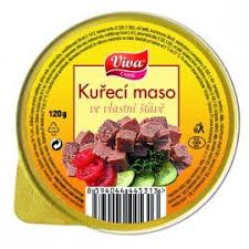 Kuracie mäso vo vlastnej šťave 120g