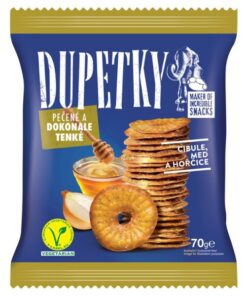 Dupetky 70g cibu.med horči