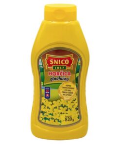 Horčica plnotučná 820g Snico TUBA