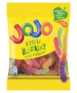 Cukríky Jojo kyslé žížalky 80g