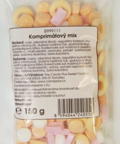 Cukríky Komprimátový mix 150g