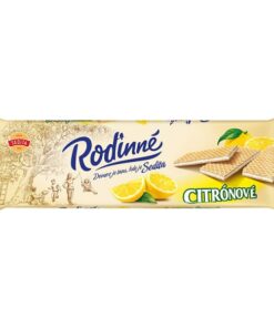 Oblátky Rodinné 130g citrónové