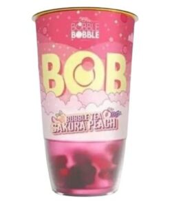 Nápoj Bubble tea sakura peach 360ml