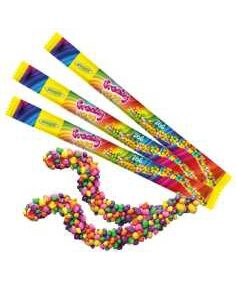 Žuv.Freaky rope 26g s cukríkmi tvrdými jahodový ha