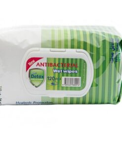 Vlhč.ut.Detox 120ks antiba s klipom