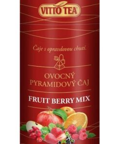 Čaj Vitto ovocný mix 30g tubus pyr.sáčky/15x2g/