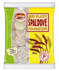 Špald.placky 150g biel.poleva