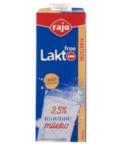 Mlieko trvanlivé 3,5% 1L bezlaktózový RAJO