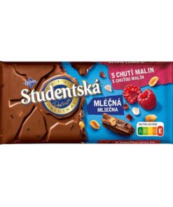 Čokoláda  ŠTPE Študentská pečať 170g mlieč.malina