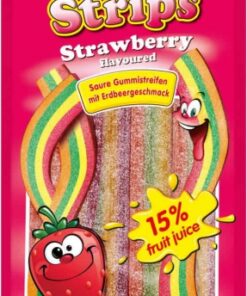 Pelendreky jahodové kyslé 80g Woogie