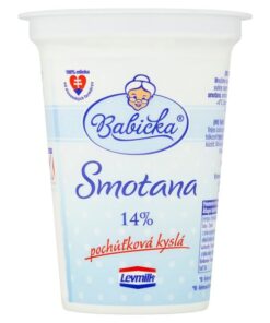 Smot.kyslá 200g 14% Babička Levické mliekarne