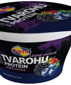 Jogurt kúsky tvarohu lesné ovocie protein 150g