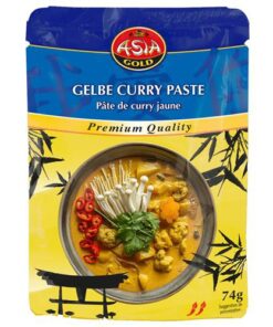 Pasta žltá kari 74g Asia Gold