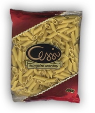 Cestoviny Cessi penne 400g 10mm bezvaječné