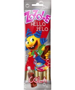 Želé pásky ZoZoLE Rainbow cola 75g