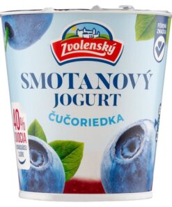 Jogurt Zvolenský smotanový 145g čučoriedka*