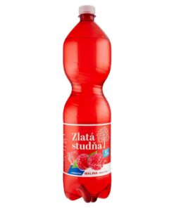 Minerálka Zlatá Studňa 1,5L číra malina PET