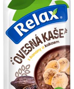 Relax kapsička ovsená kaša 170g kakao,banán
