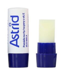 Pomáda na pery 3g Astrid  ružová, biela
