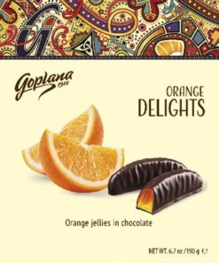 Dezert Delights 190g pomarčové želé v čokoláde