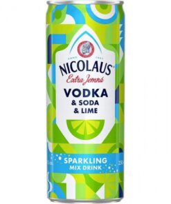 Vodka 6% 0,25L soda,limCAN
