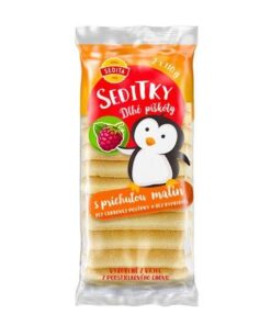 Piškóty Seditky 220g malina dlhé