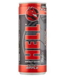 Eneretický nápoj Hell 0,25L Apple CAN strong