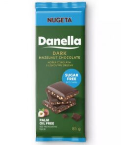 Čokoláda Danella mliečna 85g bez cukru Chocoland