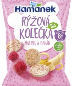 Ryžové kolieska 35g malina banán Kaumy