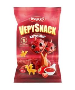 Snack kukur.50g kečup Vepy