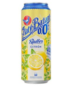 Pivo Zlatý Bažant citrón 0,5L 0,0% CAN Radler