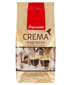 Káva Popradská crema espreso 1kg zrnková
