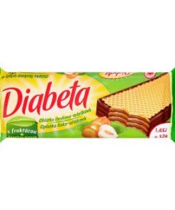 Oblátka DIABETA 32g oriešková náplň