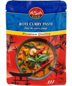 Pasta červená kari 74g Asia Gold