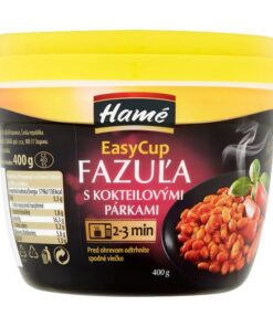 Fazuľa s párkami RX 400g Hamé