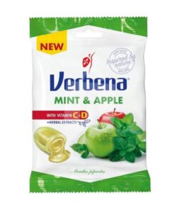 Cukríky Verbena mint apple 60g