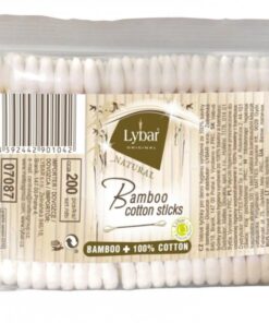 Vat.tyč.bamb.200ks Lybar