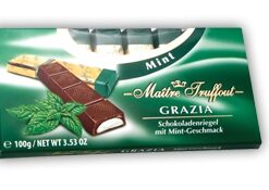 Čokoláda mliečna menth.100g Grazio