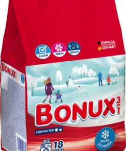 Bonux Prací pr.1,17kg 18PDpolar icefresh 3v1 white
