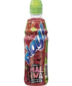 Kubík Play 0,4L jablko malina PET