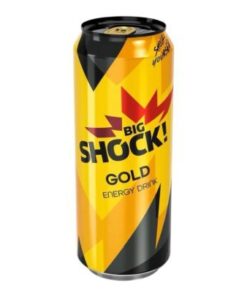 Energetický nápoj BigShock 0,5L Gold CAN