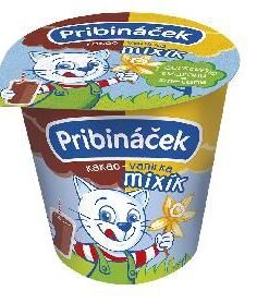 Pribináčik 125g Mixík kakao vanilka
