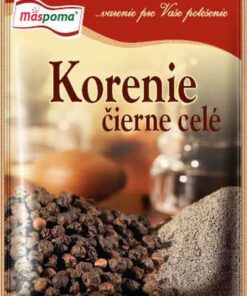 Korenie čierne celé štandard 20g/Mäspoma