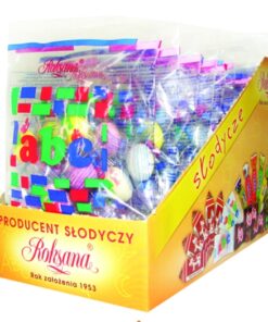 Cukríky ABC 100g plnené ovocné