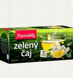 Čaj zel.baza-citrón 30g/P/