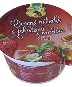 Ovocná nátierka jahoda a med 250g Natur Product