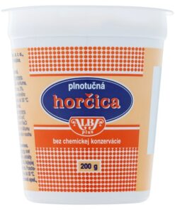 Horčica plnotučná 200g Avi
